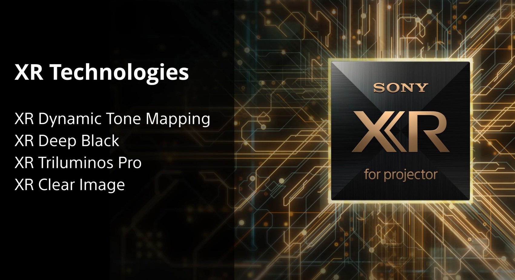 Sony projector installation environment